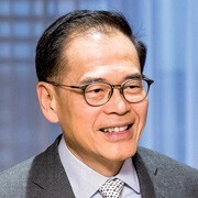 Portrait of Edwin S.H. Leong smiling.