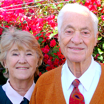 Shirley V. Tripp and Nicolas Kordellas smile together.